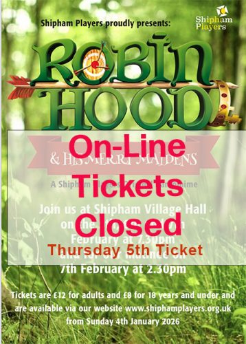 Robin Hood Thurs 5th Closed